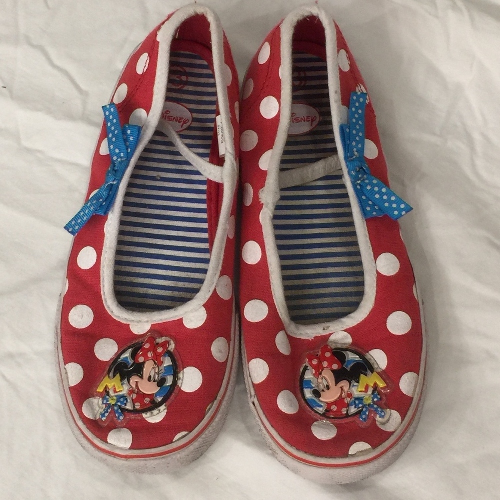 Girls Walt Disney Size 13 Slip Ons